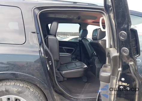 2015 Nissan Armada Platinum from USA, damaged, VIN 5N1AA0NE6FN609784